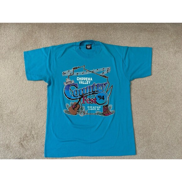 Vintage Screen Stars Best Shirt Adult large Single Stitch Country Music 1994 - Picture 1 of 4
